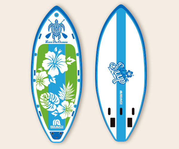 BRAVO製インフレータブルSUPボード、Midium SUP