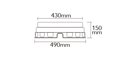 エアーベース460mm