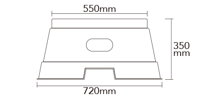 エアーベース800mm